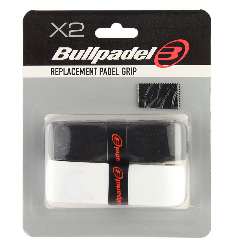 Bullpadel Replacement Padel Grip - Black White