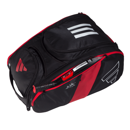 Adidas Multigame 3.2 Padel Racketbag Black Red at £73.10 by Adidas