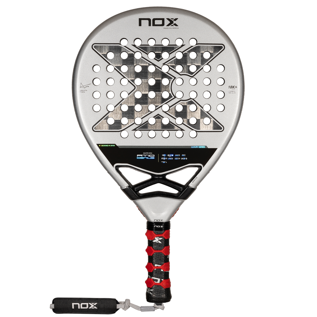 Buy Nox AT10 Genius 18k Alum Agustin Tapia Padel Racket Online at PDH Padel  (Fast Delivery)