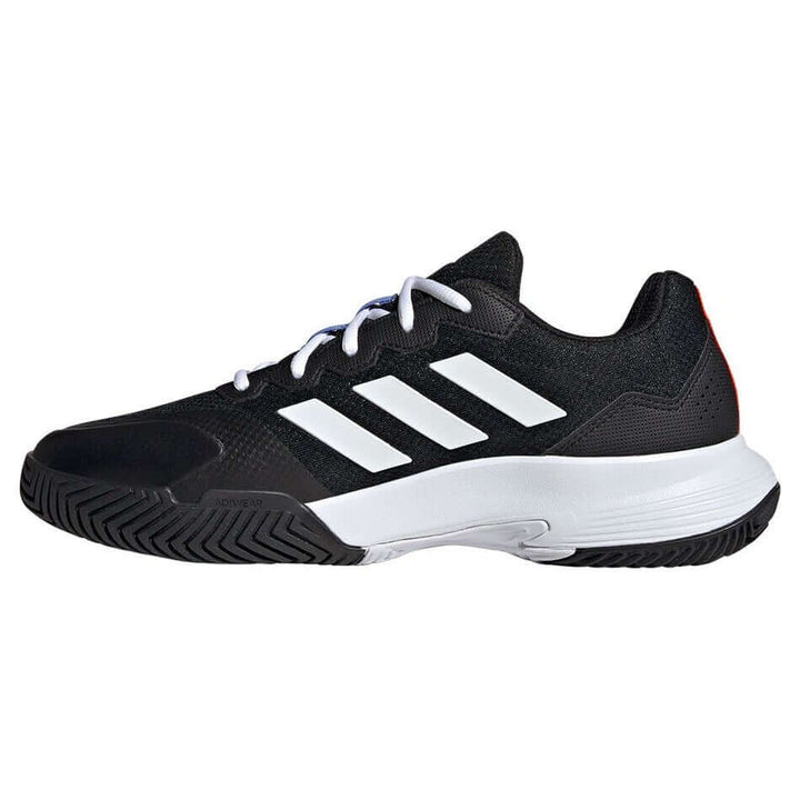 Adidas Men's GameCourt 2.0 Tennis Shoes Core Black Cloud White at £34.99 by Adidas