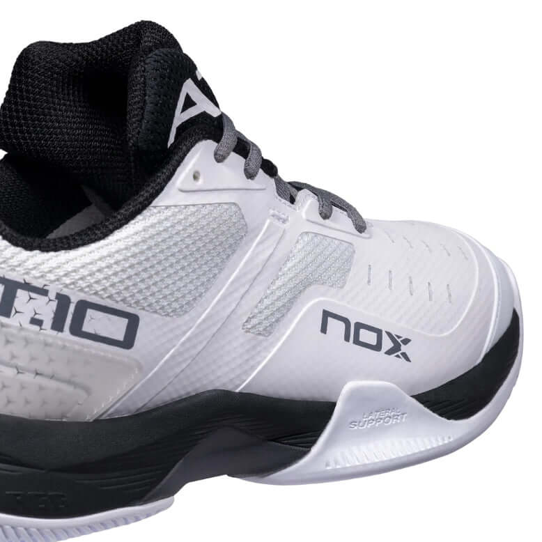 Nox Men's AT10 Padel Shoes White Black