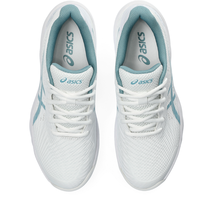 Asics Women's Gel Game 9 Padel Shoes White Gris Blue
