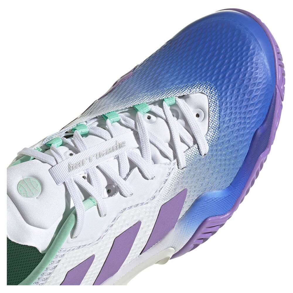 Adidas Women's Barricade Padel Shoes Lucid Blue Violet Fusion at £72.90 by Adidas
