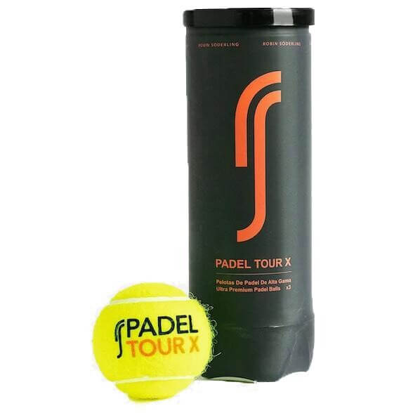 Robin Soderling Padel Tour X - 3 Ball Can at £4.99 by Robin Soderling